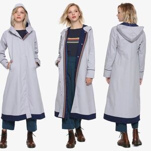 Her Universe Doctor Who Thirteenth Doctor Trench Coat Size Large
